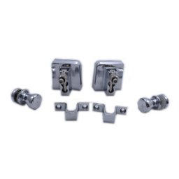 Kit Janela De 4 Folhas para vidro temperado Blindex - 4