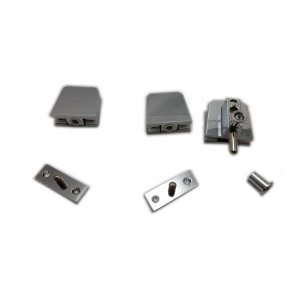 Kit pivotante para janela de vidro temperado blindex