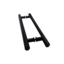 Ver imagem 3 de Puxador H (40x30) cm para porta e portão preto