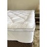 Pillow Top Queen Toque de Plumas Diamond Appel - Branco - 2