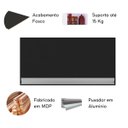 Ver imagem 4 de Armário de Cozinha Aéreo Geladeira Lavanderia 60 Cm Ana: Preto