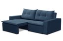 Ver imagem 2 de Sofá Retrátil 2 lugares 1,80m Luana Suede Azul Madelina Decor