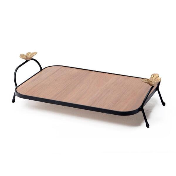 Bandeja Decorativa Retangular Lavabo Banheiro 37X21 - 2