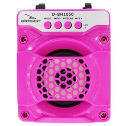 Caixa de Som Portátil Dbh 1050 Rosa Bluetooth Pen Drive Rosa - 1