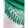 Rede de Dormir Casal Balanço de Algodão Reforçada 3,80m X 1,50m Varias Cores:verde Bandeira - 5