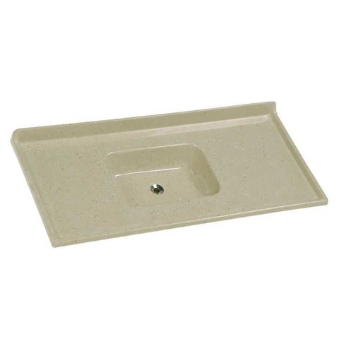 Pia Cozinha 120x055cm Rorato Fibra Travertino