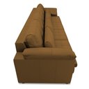 Ver imagem 7 de Sofá Retrátil Elétrico Sala de Estar Nolan Bipartido 339cm Conforto Premium em Couro Mel G58 - Gran