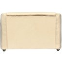Ver imagem 4 de Namoradeira Decorativa para Sala Recepção Manicure Consultório Escritório Mila Suede