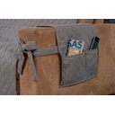 Ver imagem 3 de Kit Jogo Protetor de Sofá 2 e 3 Lugares com Laço Cinza