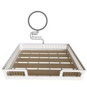 Ver imagem 7 de Cama Infantil Montessoriana Casal com Grades em Pinus Lume Branco