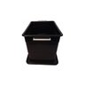 Caixa Organizadora Preta Com Travas 24L - 2