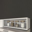 Ver mais imagens de Armário de Cozinha Compacta de Aço Itatiaia Rose Suspenso 245cm 7 Portas 6 Prateleiras Branco