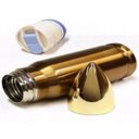 Ver imagem 1 de Garrafa Térmica Inox Cápsula Dourada 500Ml Golden Thermos