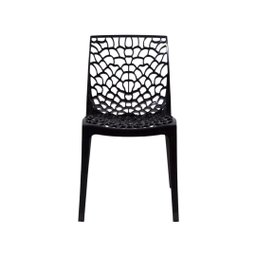 Kit 4 Cadeiras Gruvyer Design Moderno em Polipropileno - Para Sala de Jantar, Área Gourmet, Varanda  - 5