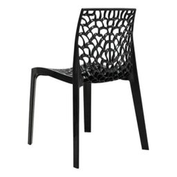 Kit 4 Cadeiras Gruvyer Design Moderno em Polipropileno - Para Sala de Jantar, Área Gourmet, Varanda  - 6