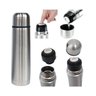 Garrafa Térmica Aço Inox Inquebrável 1 Litro Quente E Frio - 4
