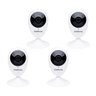 Kit com 4 Câmera de Segurança Mibo Wifi HD Ic3 Intelbras - 1