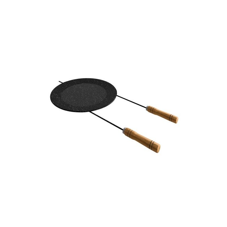 Disco bifeteira esmaltado cabo madeira Ø 450MM