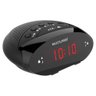Caixa de Som e Rádio Relógio Multilaser New 2 - Rádio FM - com função Despertador - Preto - - 1