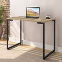 Ver imagem 1 de Mesa de Computador Office 0.9 Gênova Natura Preto