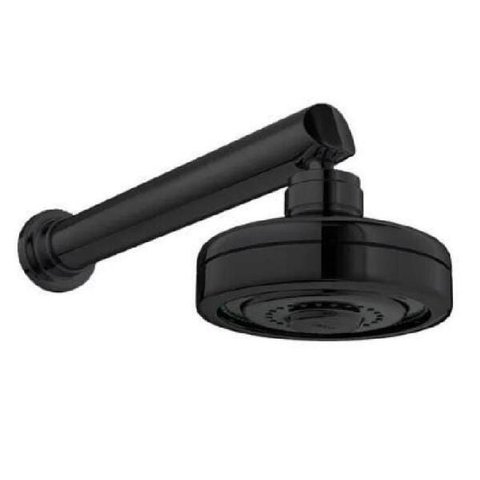 Chuveiro com Tubo Parede 1990 Acqua Plus Black Noir Deca