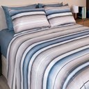 Ver imagem 3 de Jogo de Cama Duplo Queen 4 Peças 140 Fios 250x240cm Augusto Realce Premium - Sultan