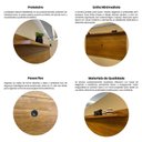 Ver imagem 4 de Conjunto Sala Charlotte + Painel Slim