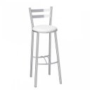 Ver imagem 1 de Banqueta Alta Cromada Verona 