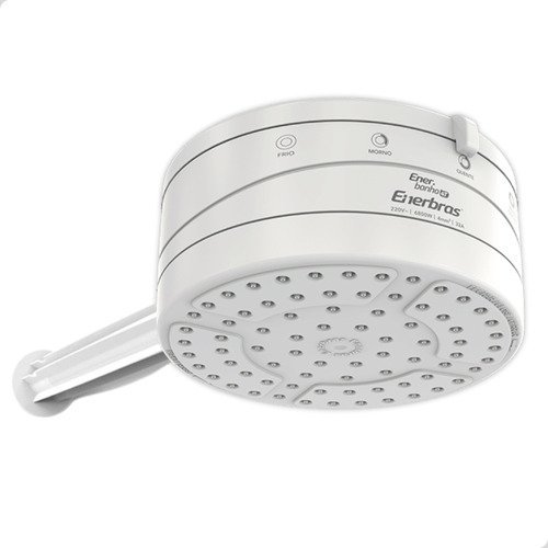 Chuveiro Branco 4 Temperaturas Ducha 127v 5500w com Braço - 2