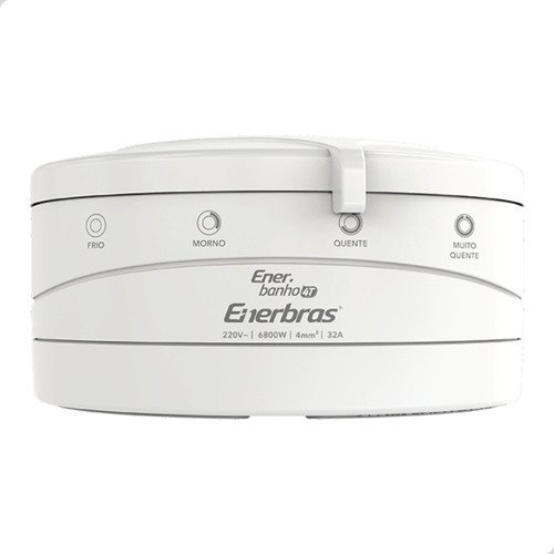 Chuveiro Branco 4 Temperaturas Ducha 127v 5500w com Braço - 4