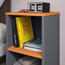 Ver imagem 4 de Mesa Cabeceira Charme Nicho Prateleira Mesinha Lateral Cama Decoração Retrô Quarto Pequeno - Rpm