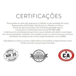 Cinto De Segurança Paraquedista Torre Prédio Dg4002 - 5