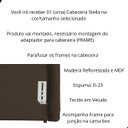 Ver imagem 3 de Cabeceira de Cama Box Estofada 140 Cm Casal Stela Veludo