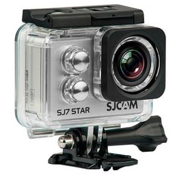 Câmera de Ação SJCAM SJ7 STAR 4K Wi-Fi Micro SD 12MP - Prata - 1