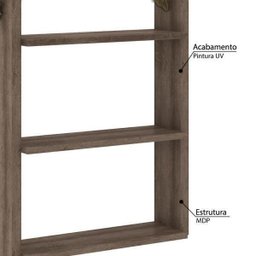 Prateleira Decorativa com Corda de Sisal - Rústico - 2