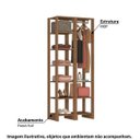 Ver imagem 6 de Estante Closet Yes 80cm com 9 Prateleiras - Montana