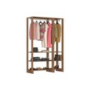 Ver imagem 5 de Estante Closet Yes 120cm com 2 Cabideiros - Montana