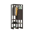 Ver imagem 1 de Estante Closet Yes com 1 Porta e 5 Nichos - Grafite