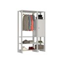 Ver imagem 5 de Estante Closet Yes com 1 Porta e 6 Prateleiras - Branco