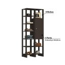 Ver imagem 7 de Estante Closet Yes 80cm com 1 Porta e 9 Nichos - Grafite