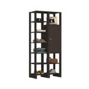 Ver imagem 1 de Estante Closet Yes 80cm com 1 Porta e 9 Nichos - Grafite