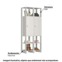 Ver imagem 6 de Estante Closet Yes com 2 Portas e 6 Nichos - Branco