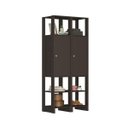 Ver imagem 1 de Estante Closet Yes com 2 Portas e 6 Nichos - Grafite