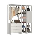 Ver imagem 5 de Estante Closet Yes com 3 Gavetas e 9 Nichos - Branco