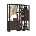 Ver imagem 1 de Estante Closet Yes com 3 Gavetas e 9 Nichos - Grafite