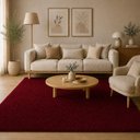 Ver mais imagens de Tapete para Sala Milano Soft Rubi Antiderrapante:2.00 x 2.50
