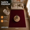 Ver imagem 3 de Tapete para Sala Milano Soft Rubi Antiderrapante:2.00 x 2.50