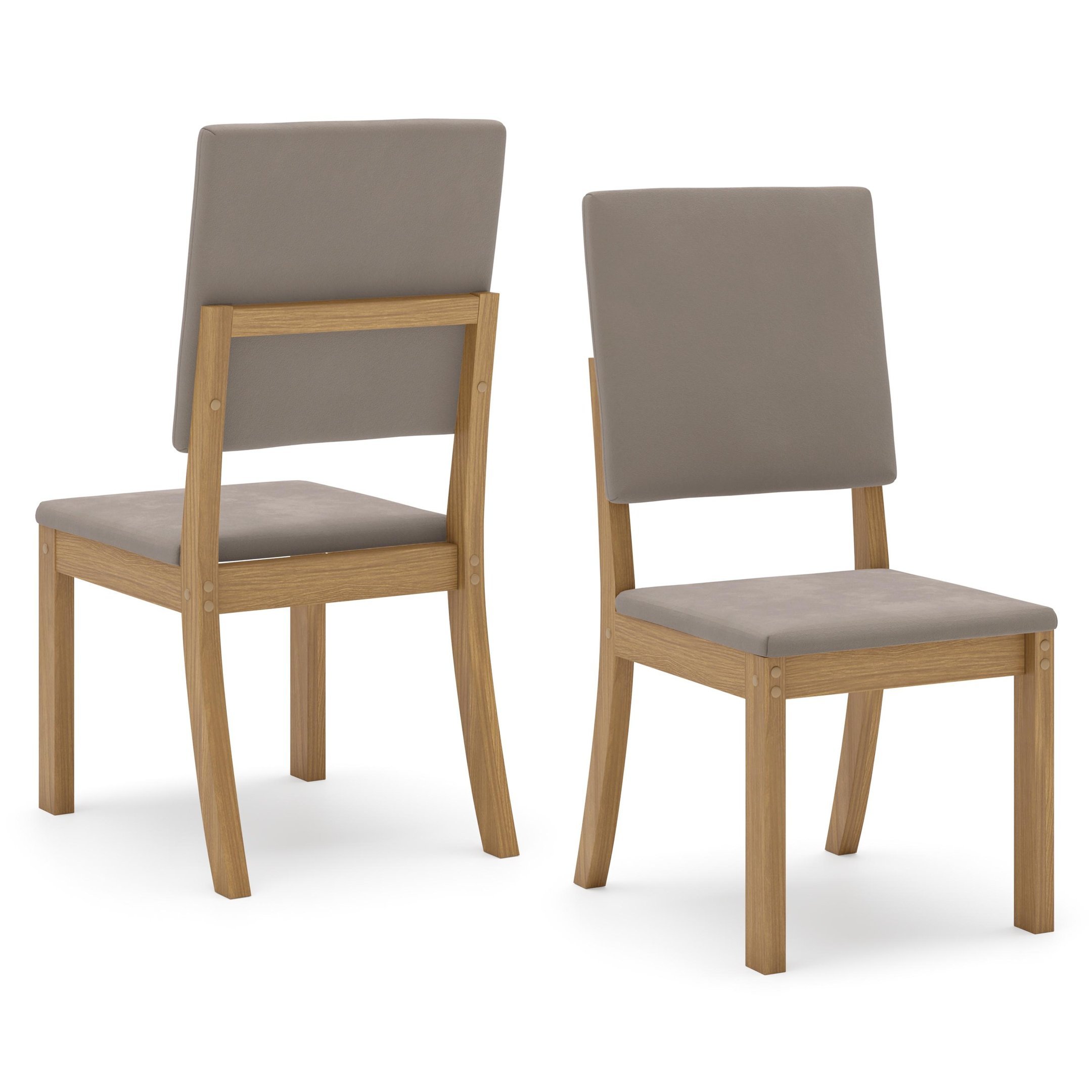Mesa de Jantar Vertice 160 6 Cad. Milla Amendoa - Henn