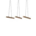 Ver imagem 1 de Lustre Pendente Newline Fit LED 725 Bivolt Dourado 3000K Luz Amarela