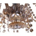 Ver imagem 2 de LUSTRE CANDELABRO 5 BRAÇOS CRISTAL AMBAR MARIA TEREZA